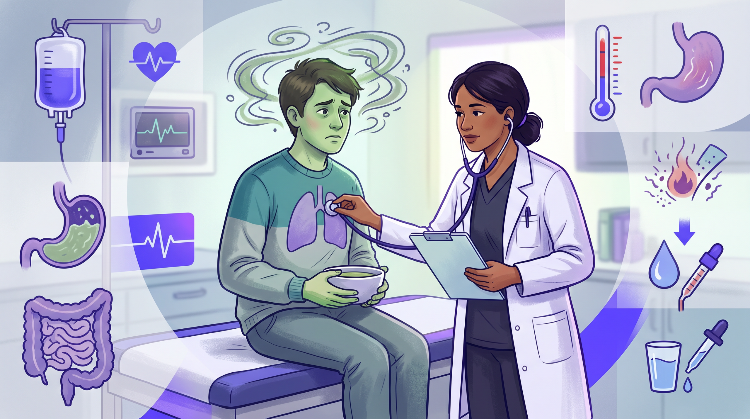 When to Go to Urgent Care for Nausea: Red Flags, Dehydration, and Same-Day Care