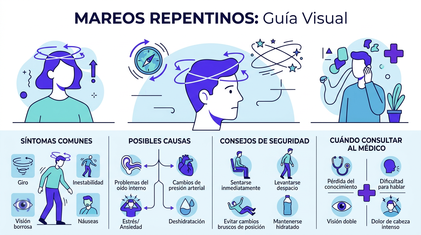 Mareos Repentinos: Causas Comunes, Señales de Alarma y Cuándo Ir a Urgent Care