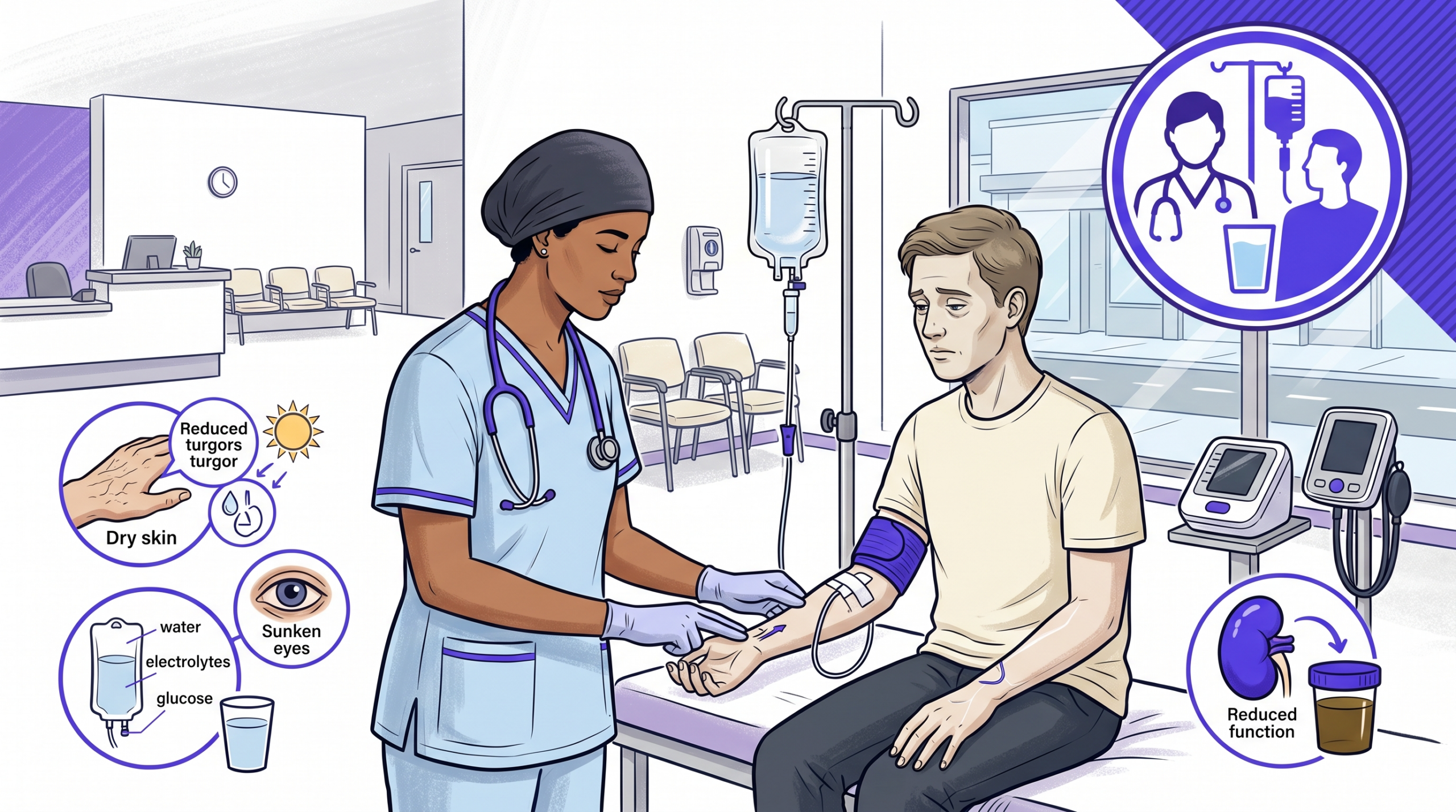Urgent Care for Dehydration: Signs You Need Same-Day Care and When to Go to the ER