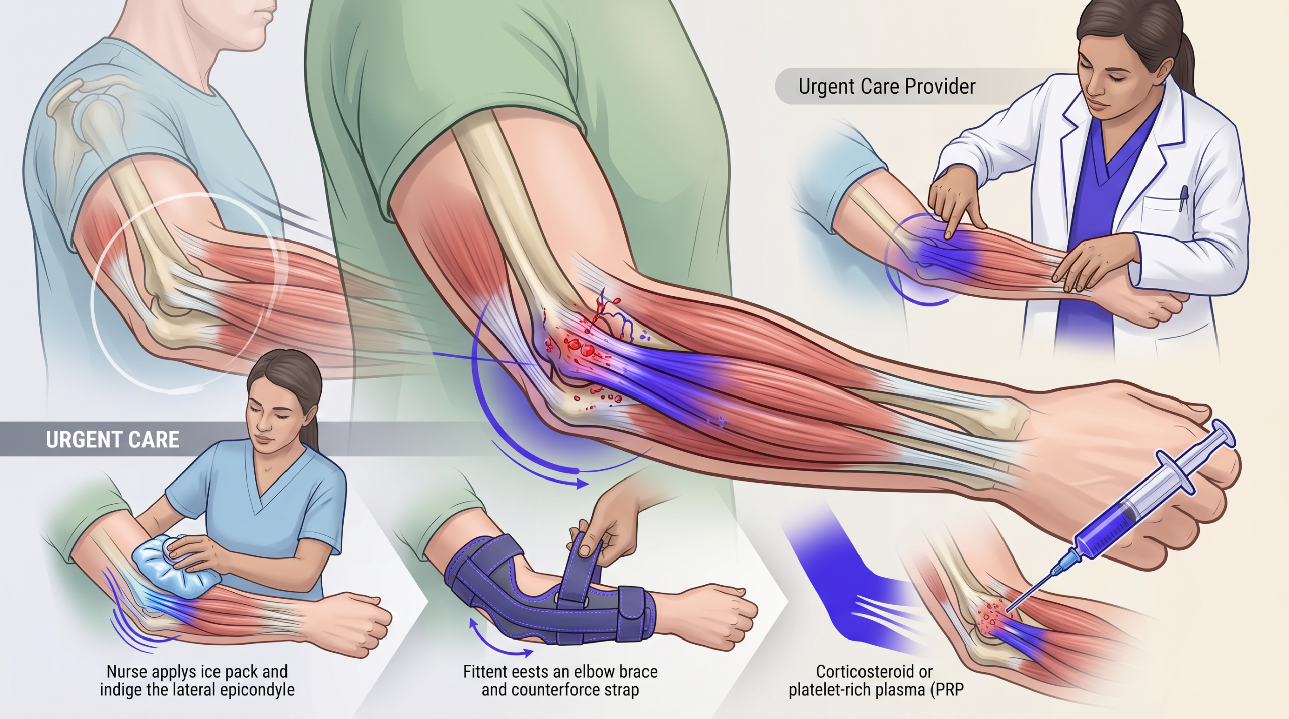 Urgent Care for Tennis Elbow: When to Walk In and What Treatment Can Start Today