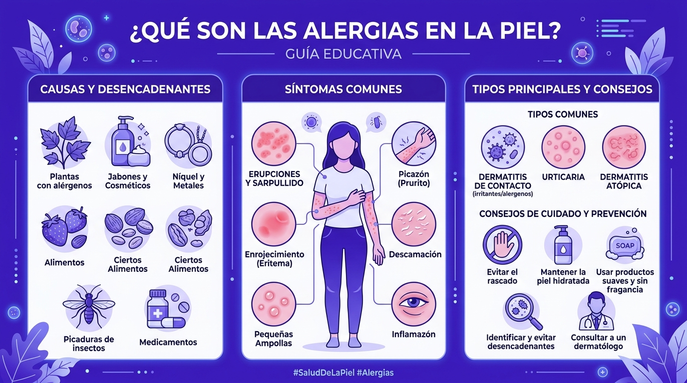 alergias en la piel