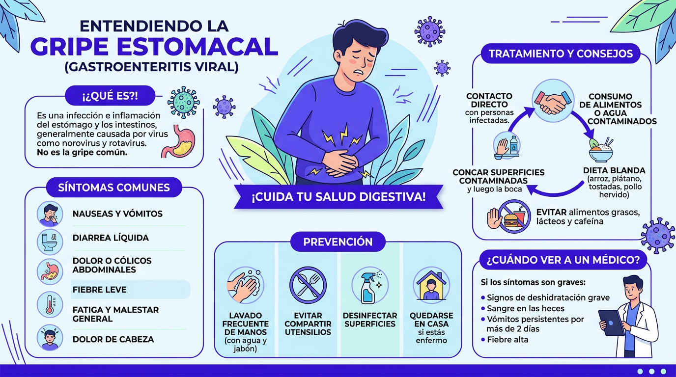 gripe estomacal