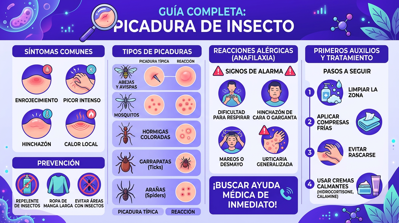 picadura de insecto