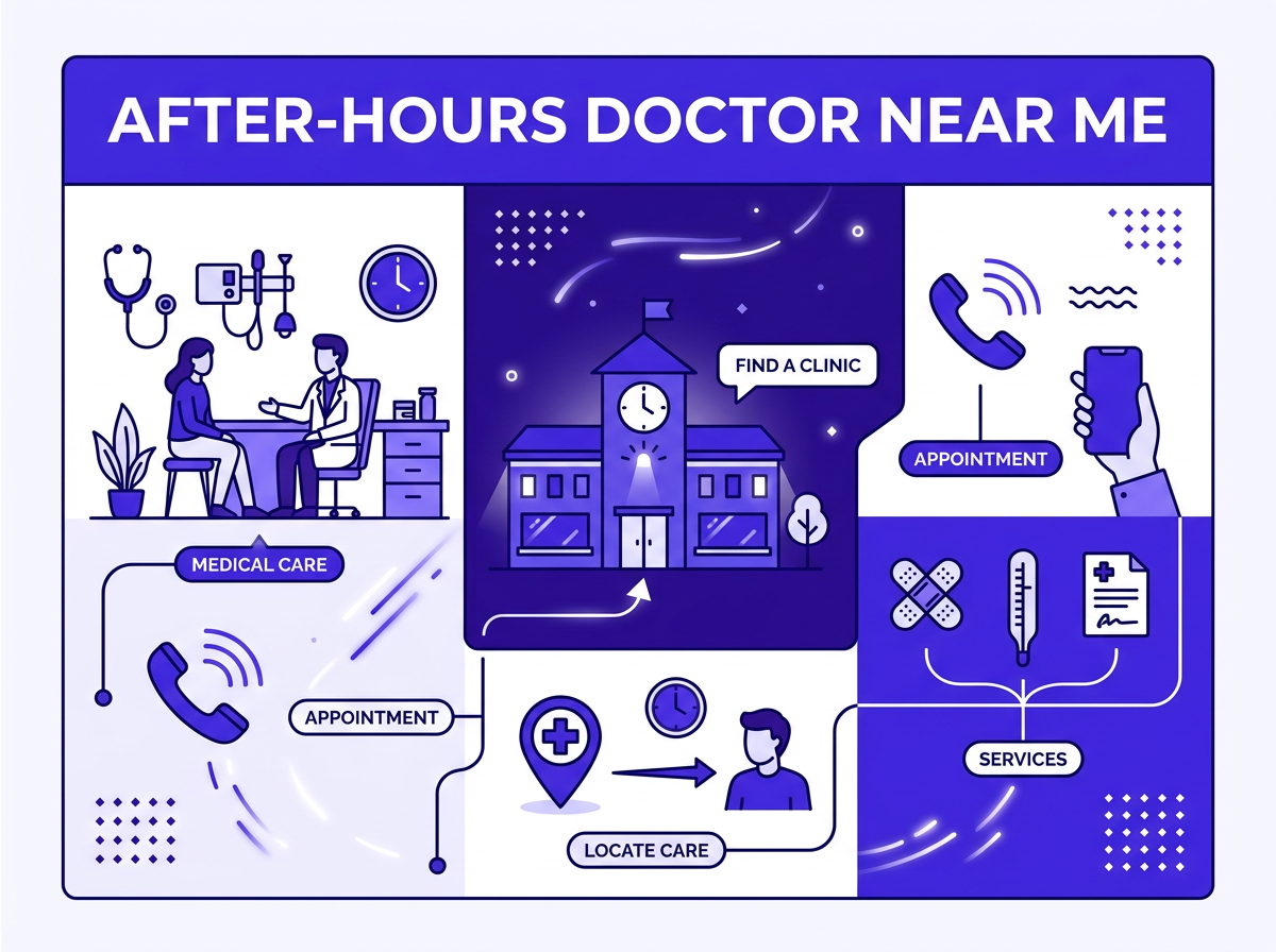 after hours doctor near me symptom guide