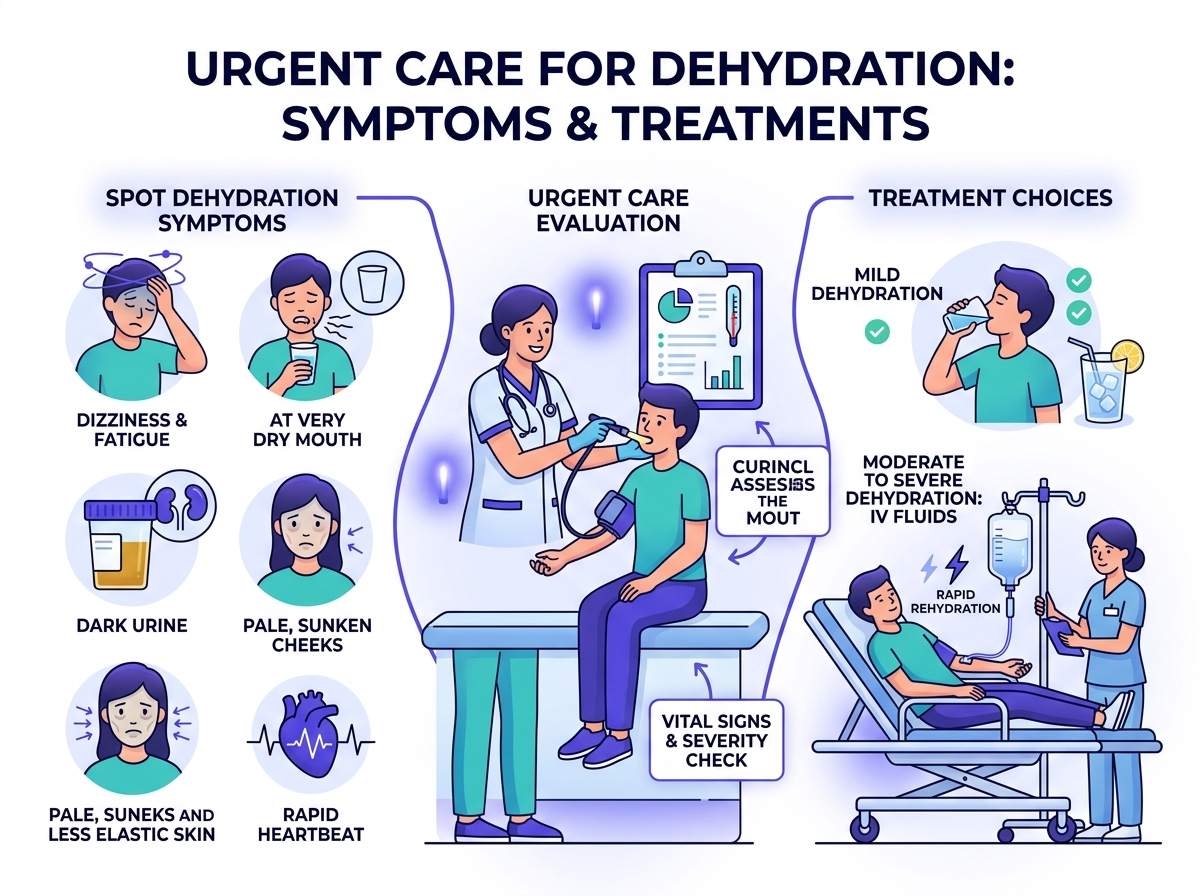 CityHealth San Leandro can urgent care give iv fluids for dehydration