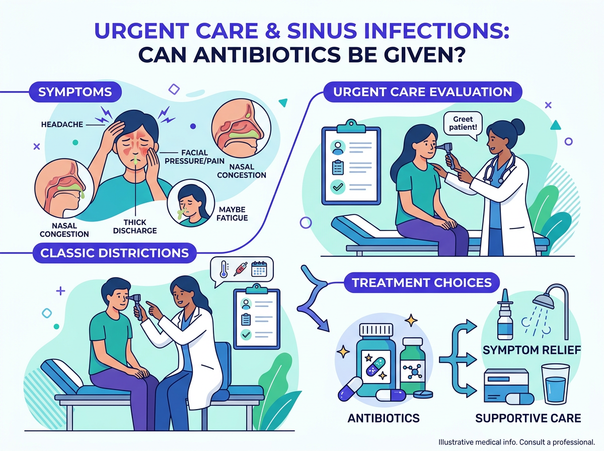 CityHealth San Leandro can urgent care give antibiotics for sinus infection