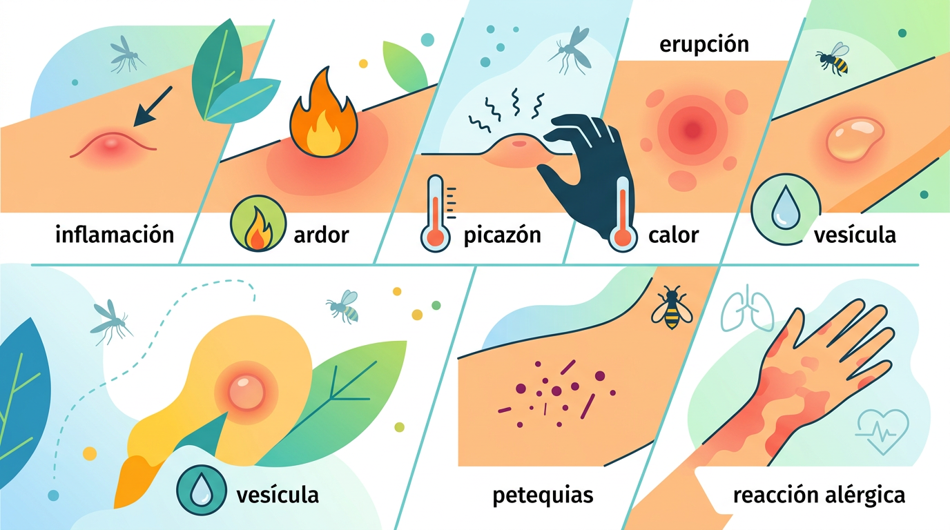 picaduras de insectos