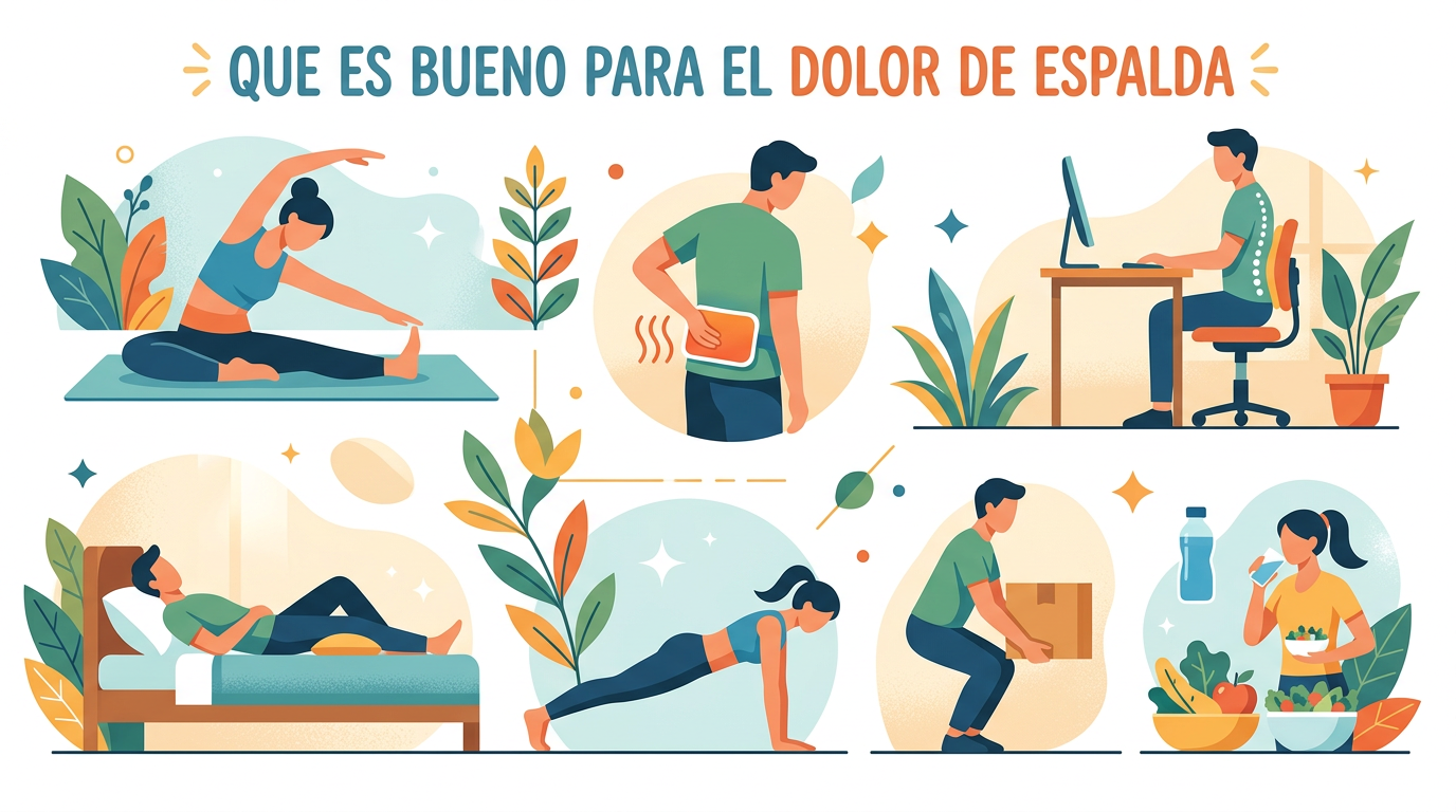 que es bueno para el dolor de espalda