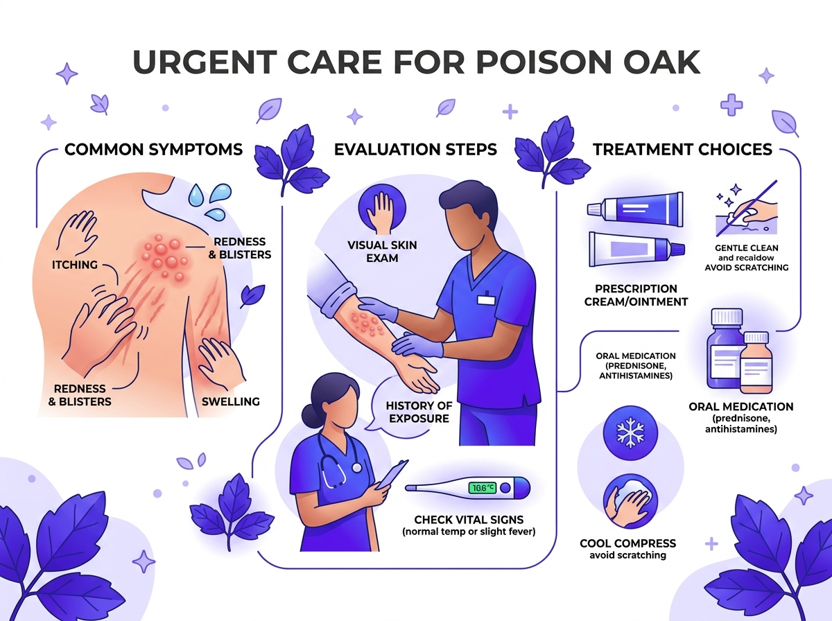 CityHealth San Leandro urgent care for poison oak