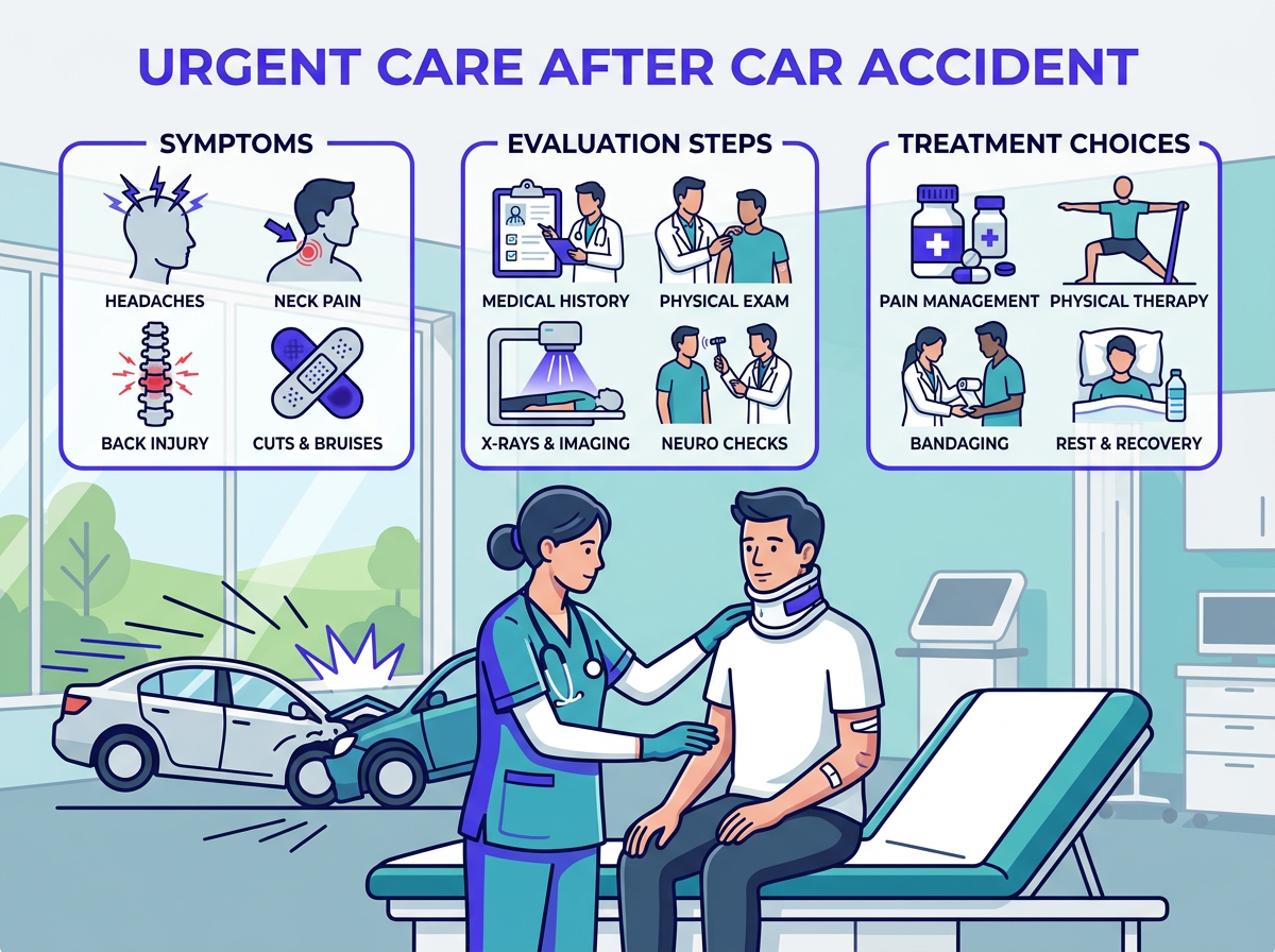 CityHealth San Leandro urgent care after car accident
