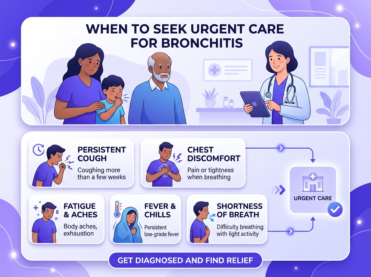 When to seek urgent care for what can urgent care do for cough
