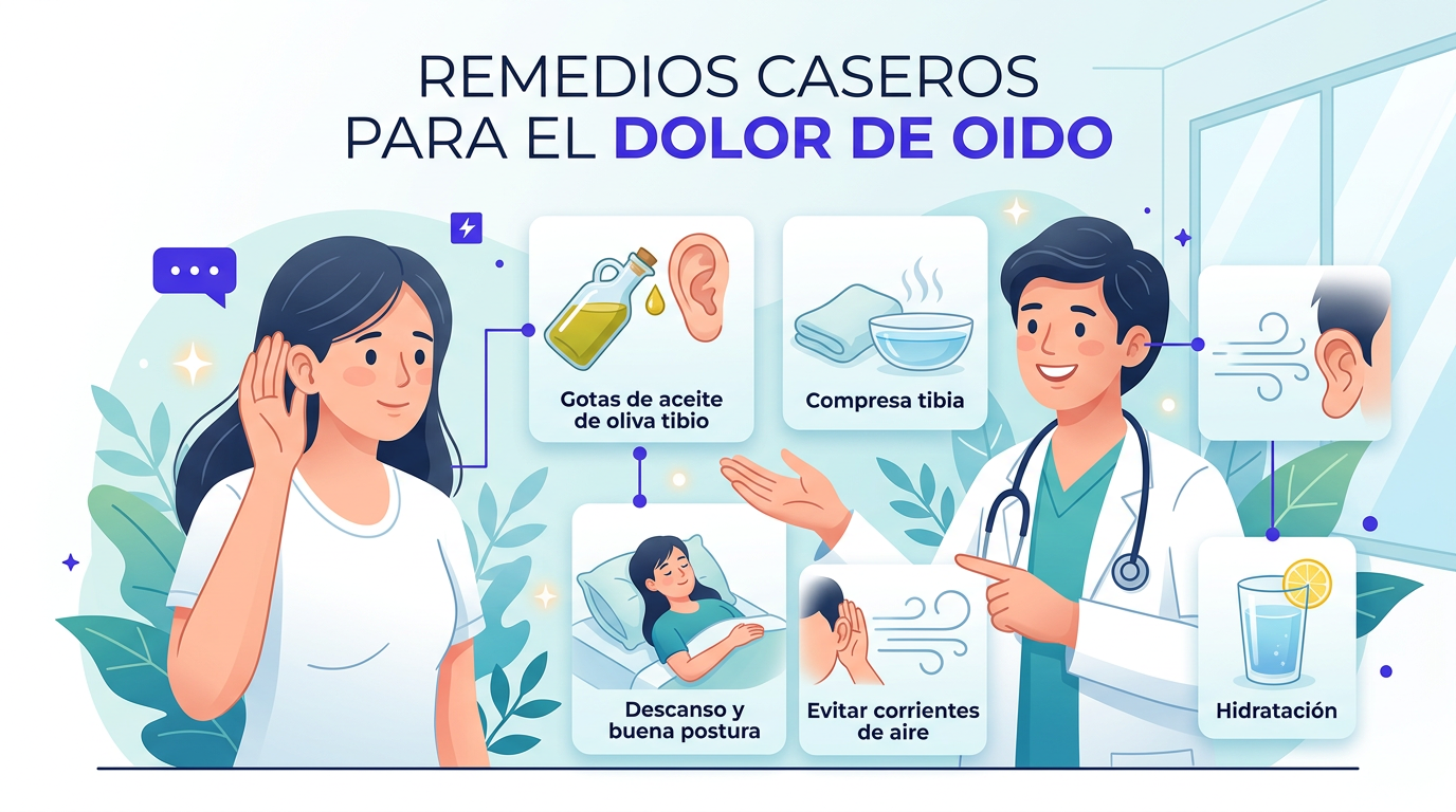 remedios caseros para el dolor de oido