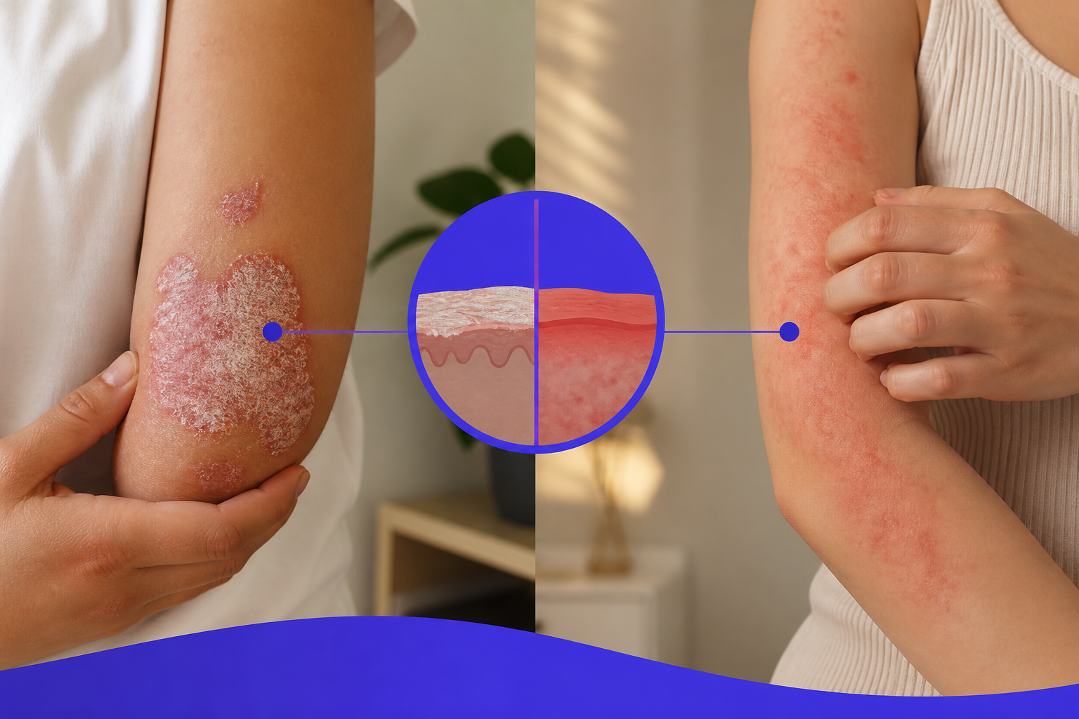 Psoriasis vs Eczema: How to Tell the Difference